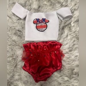 Handmade small shop Minnie Mouse Outfit